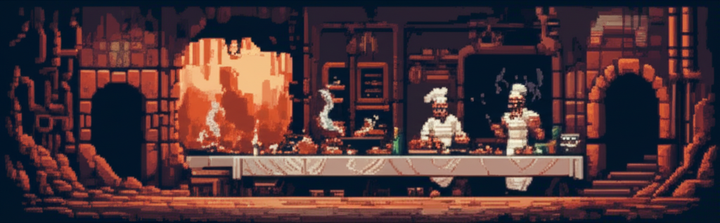 The Feast army - chrome soldiers serving a flesh goddess