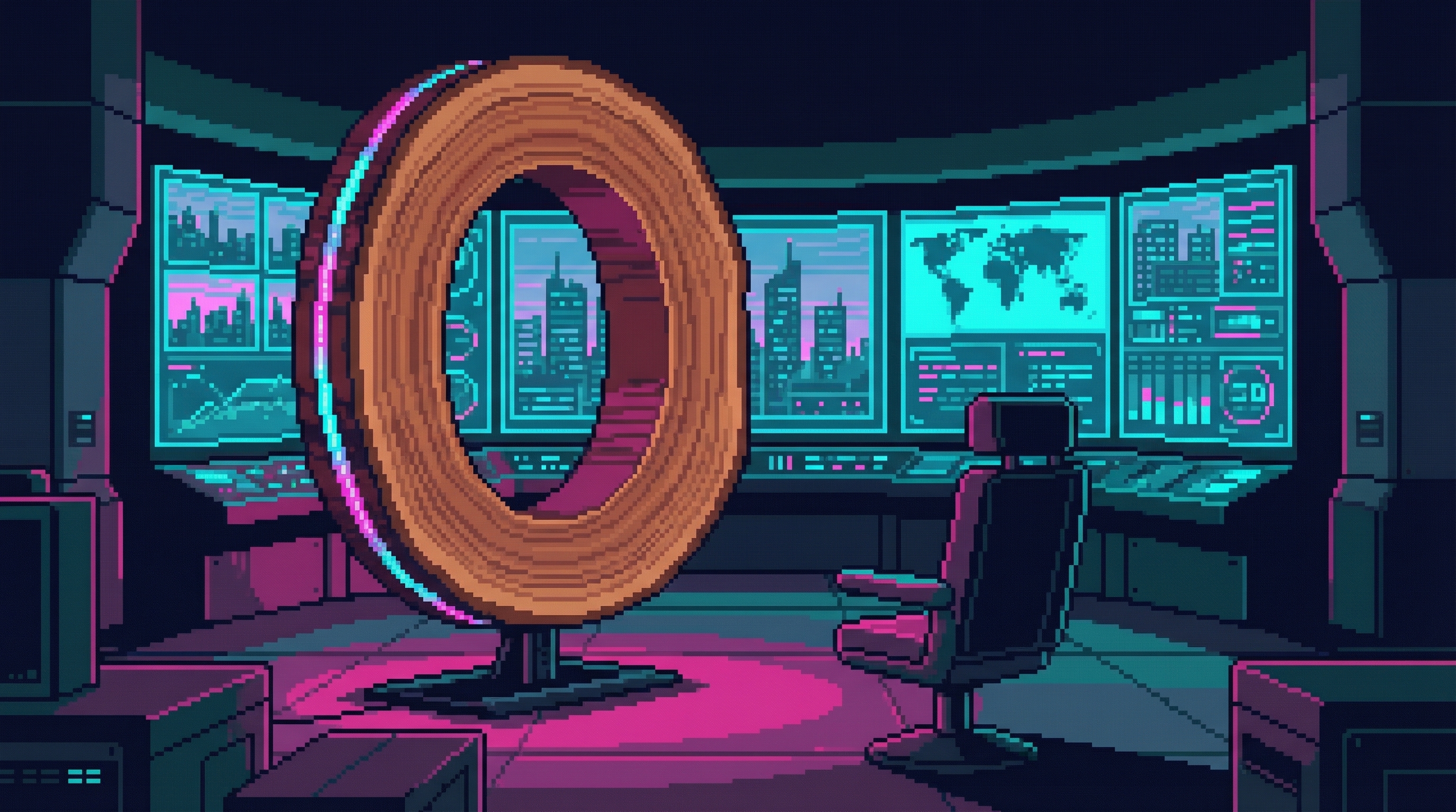 The Ring - The wooden ring interface at the heart of Cyber Command