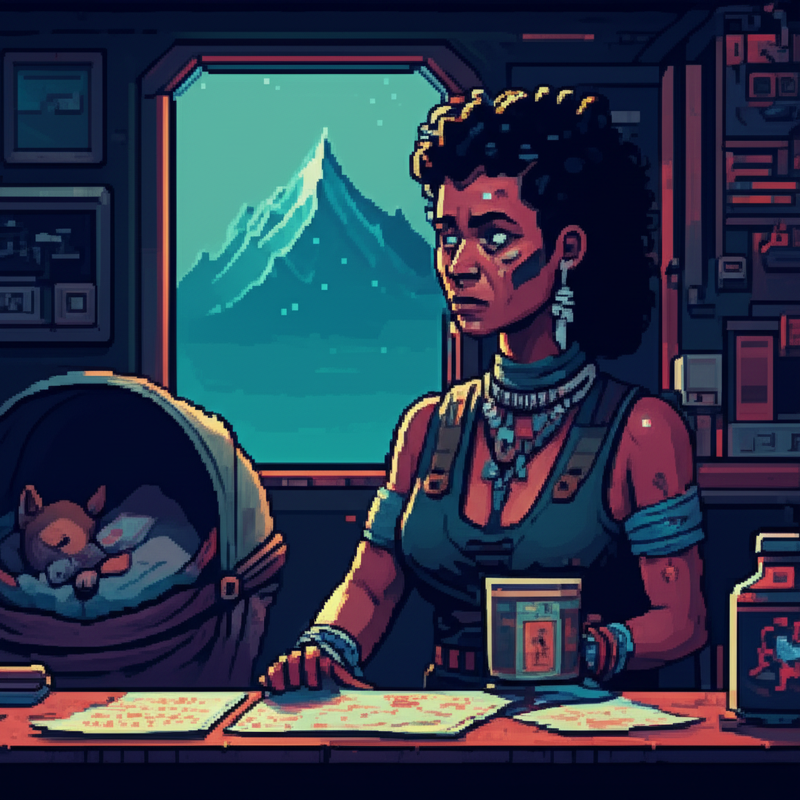 The Mountain looms in the distance, The Chef's ultimate destination