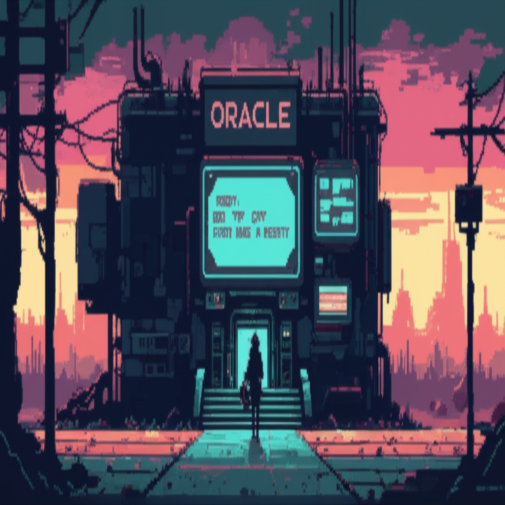 The abandoned facility with screens glowing in the darkness, error logs scrolling endlessly, the ghost of Marcus Cole trapped in silicon